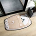 Ins phim hoạt hình động vật nhà thảm thảm nhà flannel hiên phòng tắm cửa thấm nước mat giá thảm cuộn trải sàn Thảm