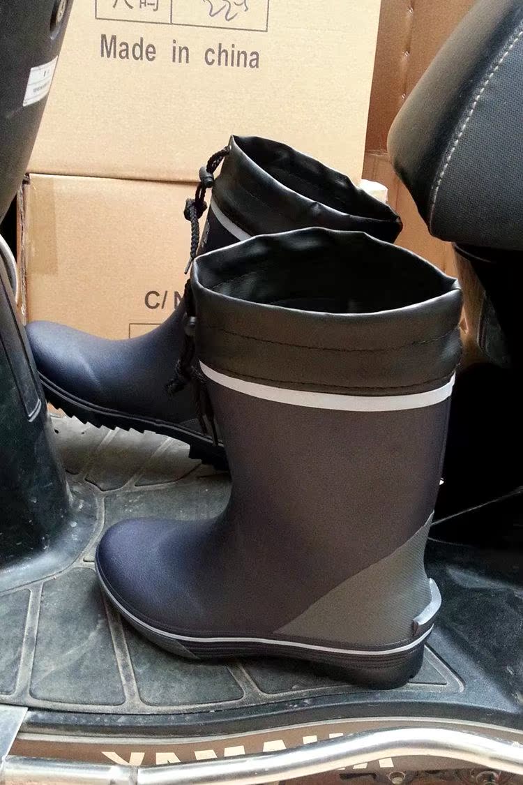 Chaussures - bottes caoutchouc homme - semelle plastique - Ref 961286 Image 7