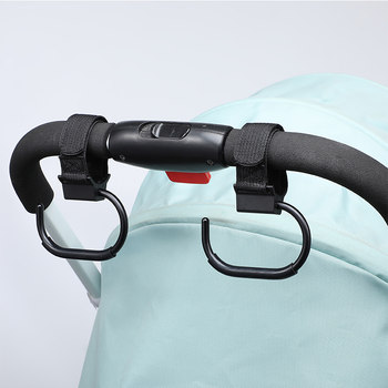New electric vehicle extended stroller suitcase motorcycle rotatable stroller accessories plastic metal hook