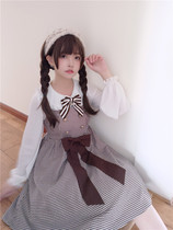 (To Alice)C4804 original British style Joyonbird vest skirt