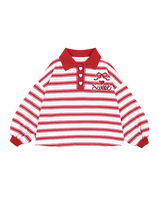 To Alice Kids TZC5699 Original Child Dress Stripe POLO Shirt