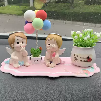 Cute Angel couple doll cartoon car ornaments car interior decoration Doll Doll Doll hot sale