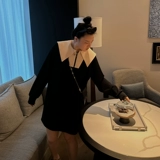 铅笔小鑫 Толстовка с молнией, платье, юбка, лонгслив, большой размер, свободный крой