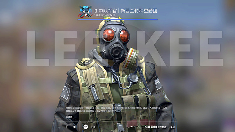 CS2/CSGO探员收藏天花板!D中队军官「大眼红头」竟是空勤团隐藏款?国服CT阵营稀有度爆表!_游戏装备新_淘宝游戏网