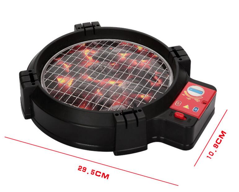 Trẻ em chơi nhà mô phỏng đồ chơi nướng điện BBQ nướng bé câu đố đồ dùng nhà bếp đồ chơi cha mẹ trẻ em đồ chơi con nít
