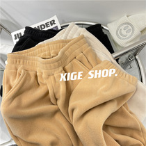 Double-sided Orlliver Sports Pants Female Home Wear Hundred-Lax and Harley Wears Harley Guard