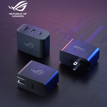 Asus Rog 65W Charging Docking Station Is Suitable for Rog Handheld Game Consoles, Mobile Phones, and Computers as a Multi-Functional Charger