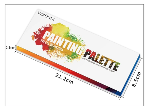 Физиологичная окрашенная пигментированная масляная краска для лица, 20 цветов, xэллоуин, выпускной вечер