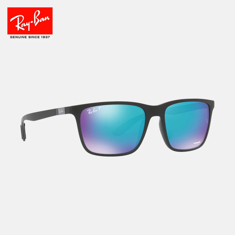 Солнцезащитные очки RayBan RayBan Квадратный цвет Глаз Box Водитель Очки Защита от солнца Модные поляризованные мужские очки 0RB4385