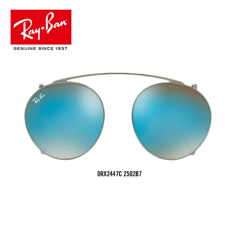 Kính râm RayBan Ray-Ban kính râm nam tròn xu hướng thời trang avant-gardene kính râm khung 0RX2447C - Kính khung