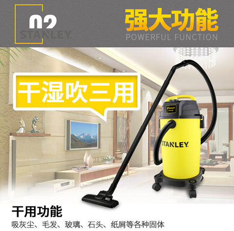 giá robot hút bụi ecovacs Máy hút bụi gia đình Stanley STANLEY SL19138P thổi khô và ướt ba máy hút bụi lớn robot hút bụi xiaomi gen 1