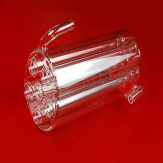 Quartz Glass Instrument Distiller Decomposer Splitter Cooling Quartz Instrument Beaker Flask Test Tube