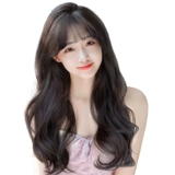 Парик, волнистый шлем изготовленный из настоящих волос