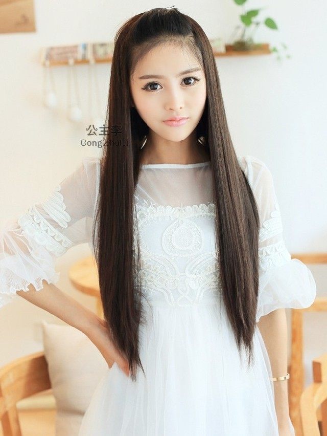 Perruque Long cheveux raides - Ref 2613237 Image 9