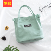 Canvas Bag tote bag lunch box bag shoulder portable cross hipster bag environmental protection cloth bag with rice bag