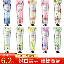 10 Fitted Hand Cream Suit Spring Summer Tonic moisturizing nourishing and tender white men and women portable and small and persistent perfuge