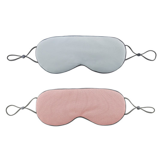 Double-sided shading eye mask women's autumn and winter light and not eye-hanging ear-mounted breathable comfortable sleep relieve fatigue eye mask