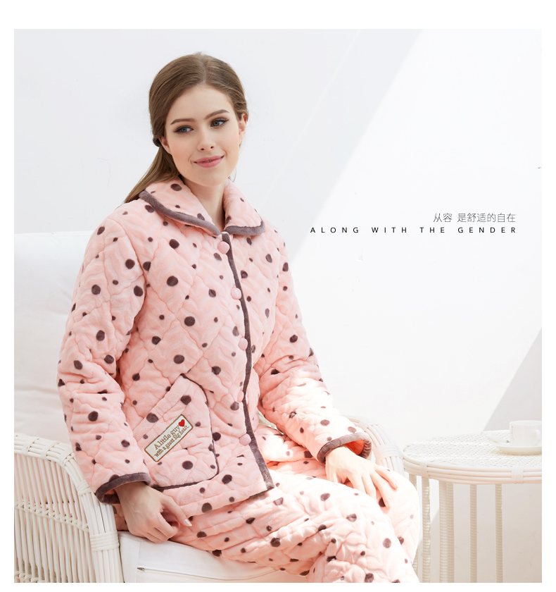 Pyjama pour femme à manches longues - Ref 2992384 Image 10