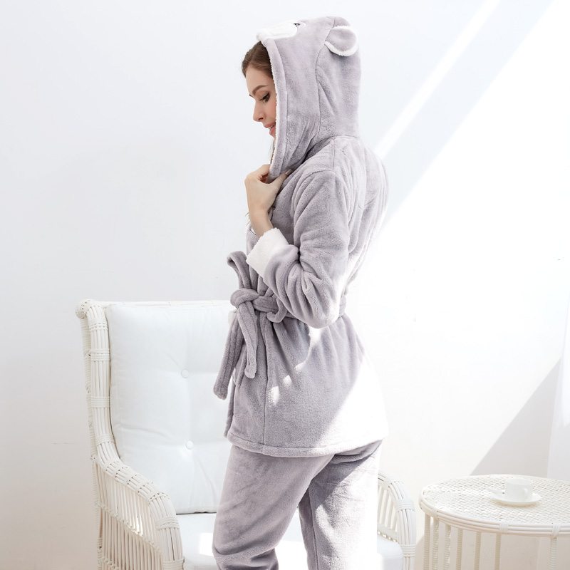 Pyjama pour femme à manches longues - Ref 2992377 Image 3