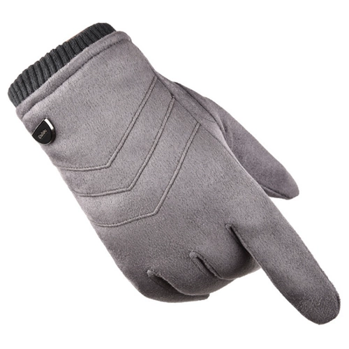 Мужские зимние утепленные удерживающие тепло спортивные нескользящие перчатки