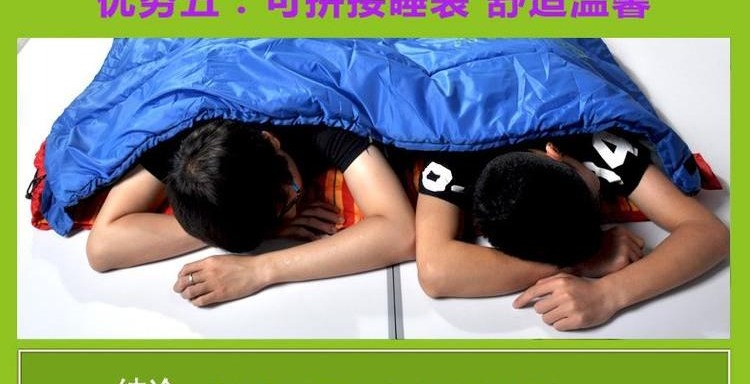 Túi ngủ Nocowen ngoài trời cho người lớn dã ngoại mat dày có thể chống lại bữa ăn trưa trong nhà phá vỡ túi ngủ bông chuyến đi cắm trại túi ngủ cho bé mùa hè