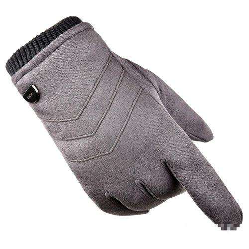 Мужские зимние утепленные удерживающие тепло спортивные нескользящие перчатки