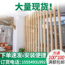 Ecological Wood square pass ceiling square partition false beam ceiling decoration pvc square tube living room ecological wood partition column