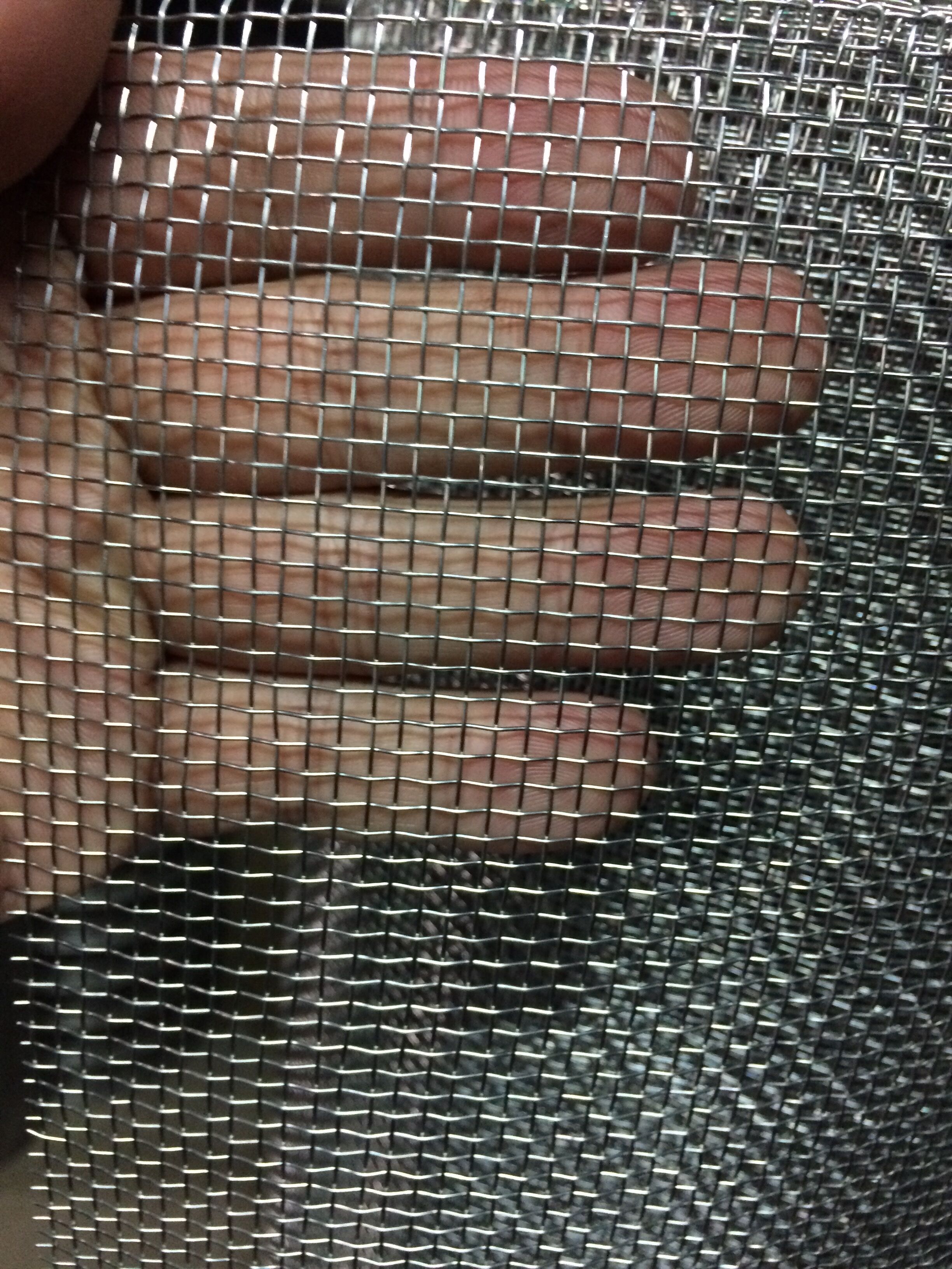 Zhengzong 304 stainless steel wire mesh vibrating screen net rolling flower mesh sheet mining screen mesh 8-mesh 25 Line