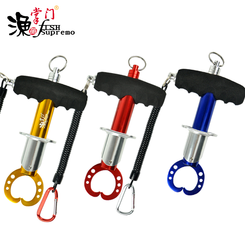 Fishing head T-type Luya fish controller Multi-function Luya pliers Stainless steel fish control pliers with weighing fish picker clip fish