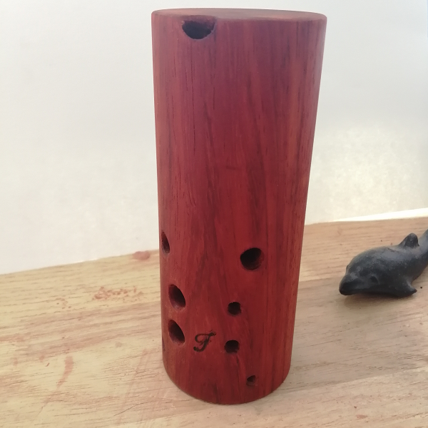 湘妃竹红木宽音域高音3 专业演奏10孔民族乐器陶埙