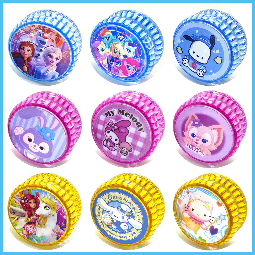 Ice Princess Yo-Yo Flash Children's Gift Aisha Lighting Sliding Ball Girl A-H08 Idling Sleep