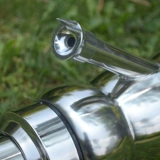 Портативный кальян из провинции Юньнань, большой мундштук из нержавеющей стали