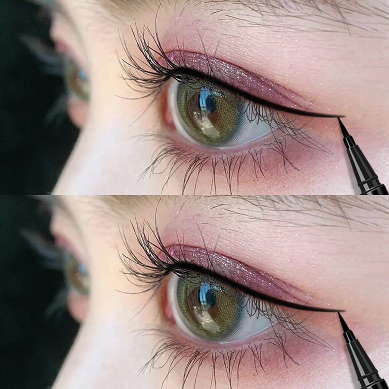 Li Jiaqi recommends color eyeliner liquid pen extremely fine and long-lasting pseudo makeup novice female waterproof, sweat-proof, not fading, smudged