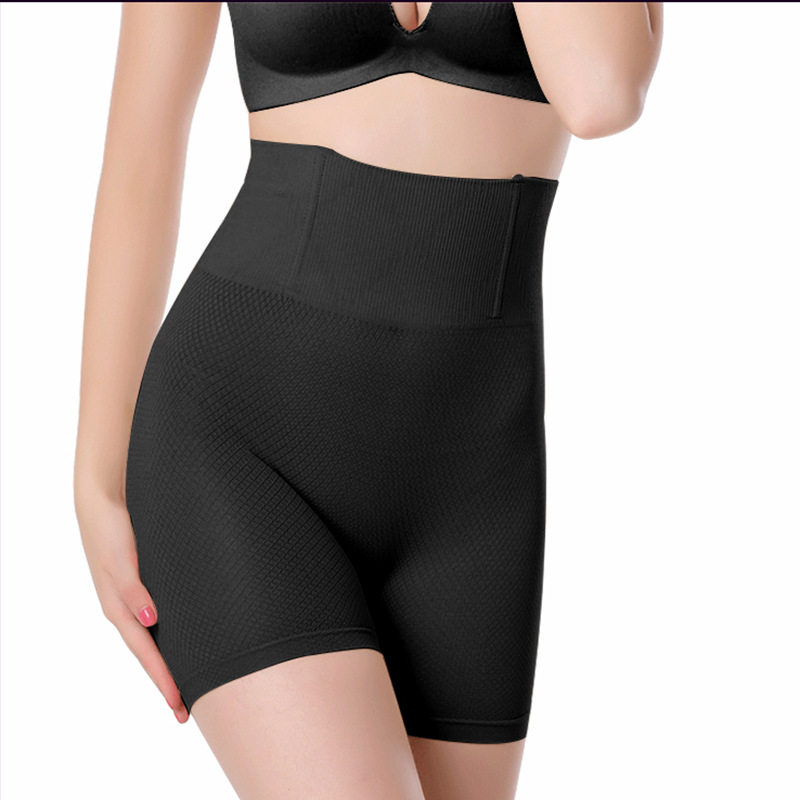 New shapepants closeted waist tightening large belly button Shaping high waist safety pants without marks and hip-closing leg inside lap