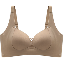 Anti-gravity underwear for women with small breasts summer thin fixed cup to hold secondary breasts and prevent sagging seamless naked bra