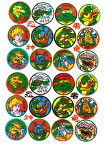 Nostalgic toy classic painting picture snapped 708090 childhood puzzle card game ninja turtle