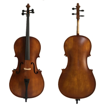 Korean style handmade maple cello professional graded playing childrens cello 4 4-1 8 with extra thick piano bag