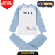 恩 瑁 秋冬 Trẻ em cao cổ tròn dày cotton nhiệt đồ lót bé trai mùa thu quần áo bộ cotton cho bé