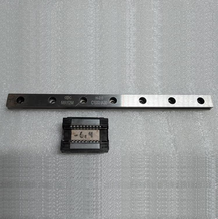 CPC Taiwan MR12MN miniature linear guide mute slider Total length: 170mm