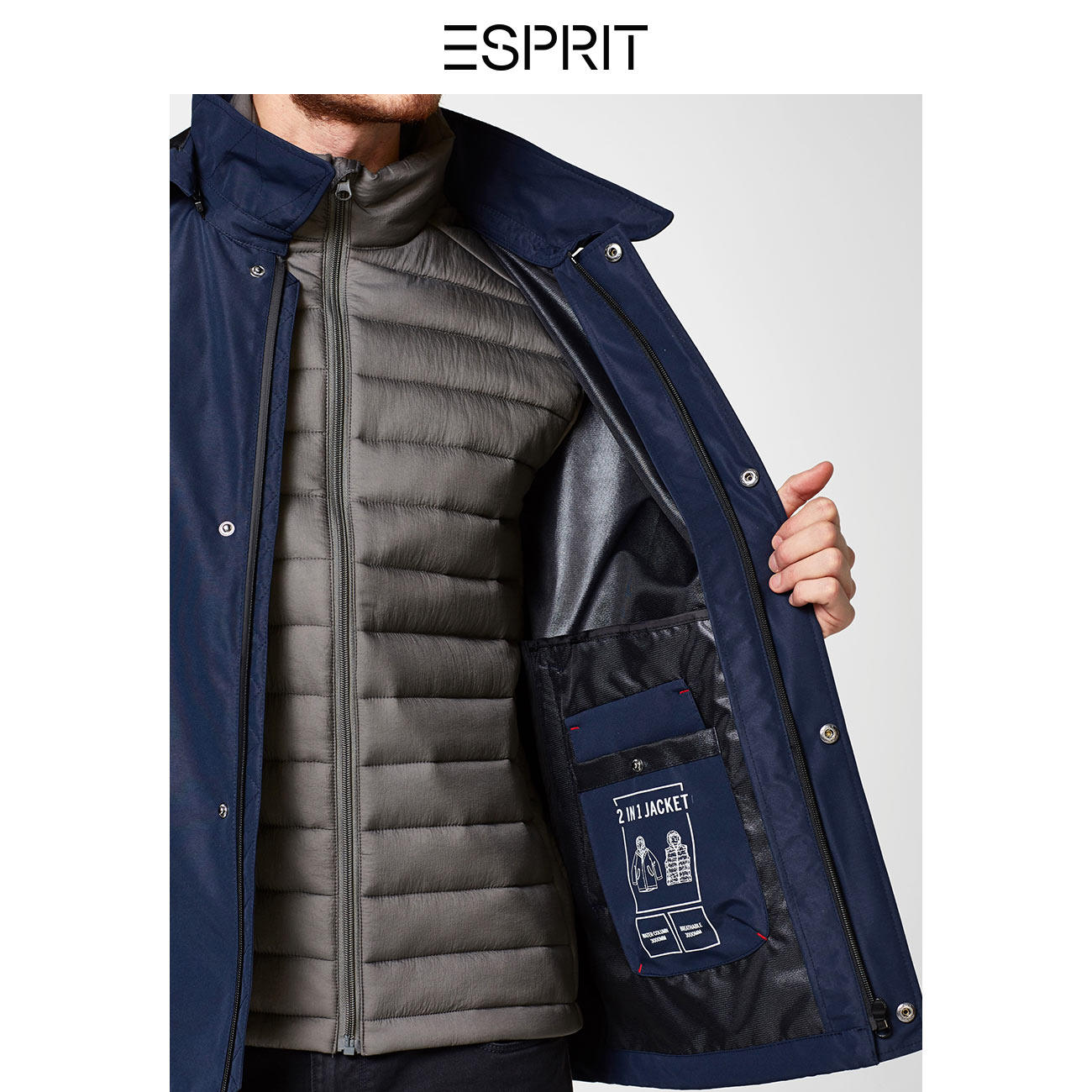 Blouson hiver pour homme ESPRIT      - Ref 3114522 Image 5