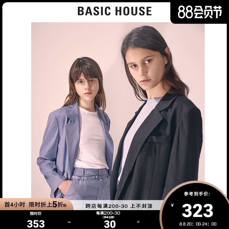 Basic House Balcony Han Summer Han Double Row Black Surface Cover HUJK322B