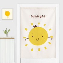 Sun Bedroom Door Curtain Living Room Home Partition Cord Fabric Art Nordic Minima Room Cloth Curtain Toilet Toilet Curtain