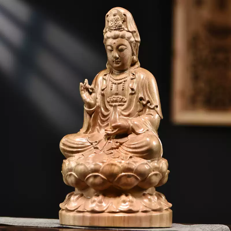 花梨木雕孔子孔夫子雕像摆件家居学校办公装饰红木工艺品教师送礼