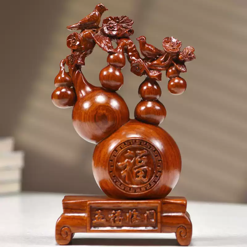 花梨木雕孔子孔夫子雕像摆件家居学校办公装饰红木工艺品教师送礼