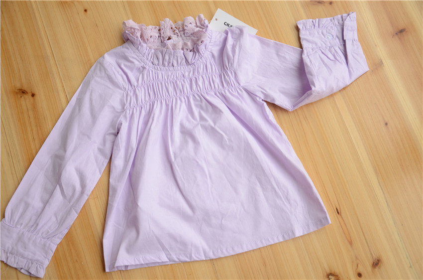 Chemise fille à manche longue - Ref 2087199 Image 12
