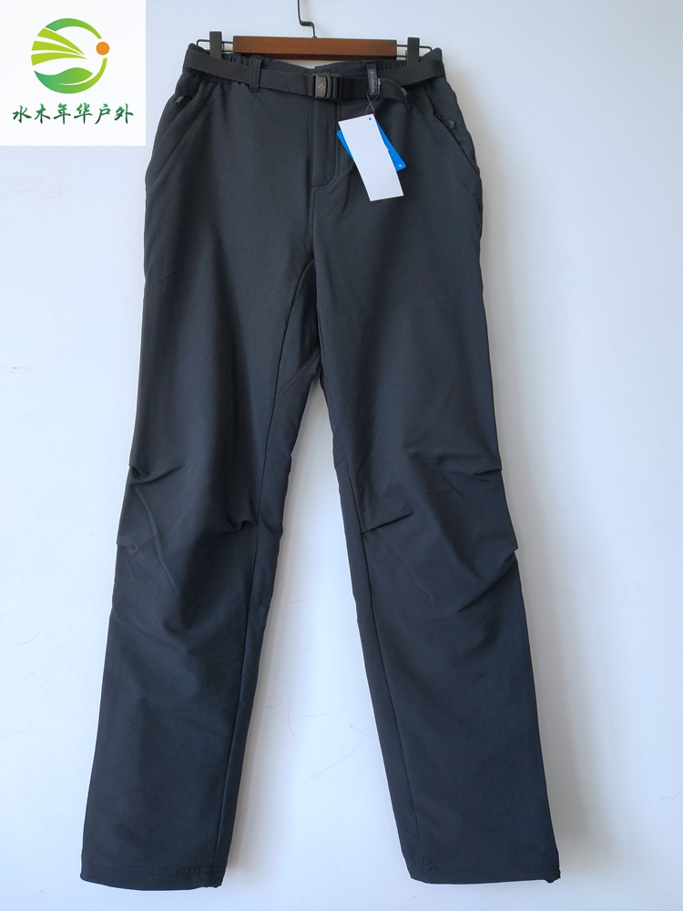 2019 Winter Style Columbia New Pint Outdoor Men's Pants Waterproof Thickened Warm Grip Suede Napping Pants PM5701