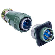 HAOGNCN round connector Aviation plug socket 7-core YD28J7TP YD28K7Z connector reverse installation