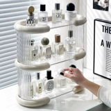 Косметическая настольная прозрачная коробка для хранения для ухода за кожей, акриловая помада, духи