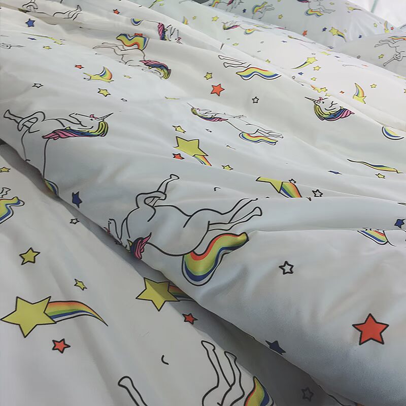 [Cửa hàng Toyama] Bộ đồ bốn mảnh cotton kỳ lân nguyên bản! - Bộ đồ giường bốn mảnh mua chăn ga gối đệm