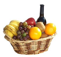 Visiting the birthday fruit plump with Shanghai Bund Nanjing Road physical fruit hypermarket fruit basket Festival